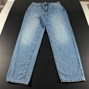 Madewell Jeans Womens 30x29* The Slouchy Boy Jean Blue Faded Cotton Denim Tag 26